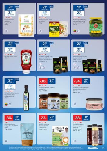 MAXIMA akcijų leidinys "SVEIKUOLIŲ MĖNUO" nuo sausio 6 d.