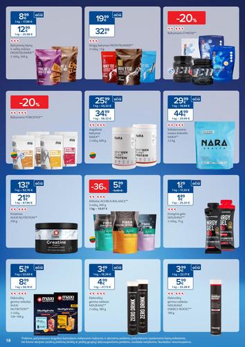 MAXIMA akcijų leidinys "SVEIKUOLIŲ MĖNUO" nuo sausio 6 d.