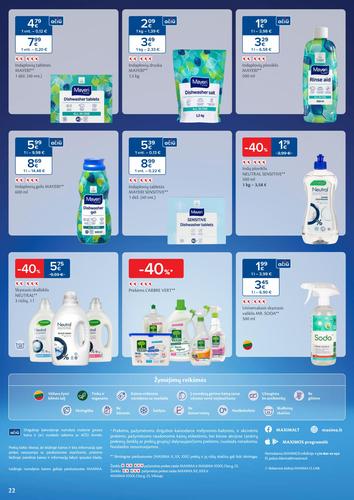 MAXIMA akcijų leidinys "SVEIKUOLIŲ MĖNUO" nuo sausio 6 d.