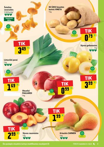IKI akcijų leidinys Nr. 34 nuo rugpjūčio 17 d.
