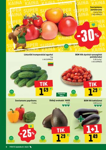 IKI akcijų leidinys Nr. 34 nuo rugpjūčio 17 d.