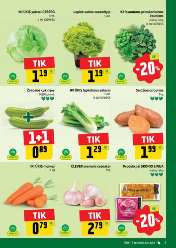 IKI akcijų leidinys Nr. 34 nuo rugpjūčio 17 d.