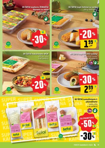 IKI akcijų leidinys Nr. 34 nuo rugpjūčio 17 d.