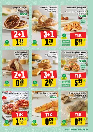 IKI akcijų leidinys Nr. 34 nuo rugpjūčio 17 d.
