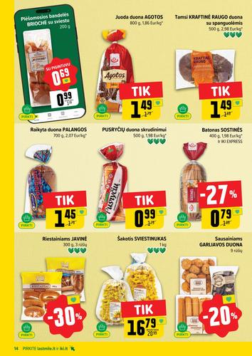 IKI akcijų leidinys Nr. 34 nuo rugpjūčio 17 d.