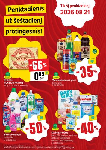 IKI akcijų leidinys Nr. 34 nuo rugpjūčio 17 d.