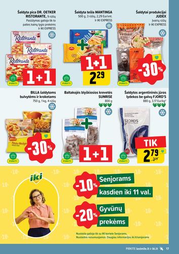 IKI akcijų leidinys Nr. 34 nuo rugpjūčio 17 d.