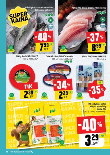 IKI akcijų leidinys Nr. 34 nuo rugpjūčio 17 d.