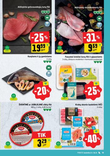 IKI akcijų leidinys Nr. 34 nuo rugpjūčio 17 d.