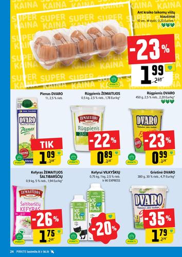 IKI akcijų leidinys Nr. 34 nuo rugpjūčio 17 d.