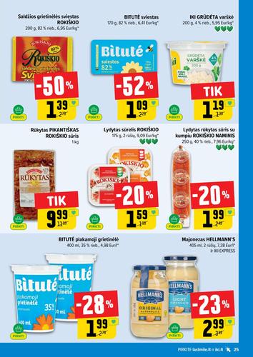 IKI akcijų leidinys Nr. 34 nuo rugpjūčio 17 d.