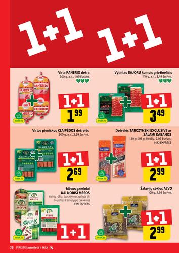 IKI akcijų leidinys Nr. 34 nuo rugpjūčio 17 d.