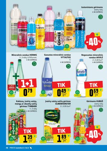 IKI akcijų leidinys Nr. 34 nuo rugpjūčio 17 d.