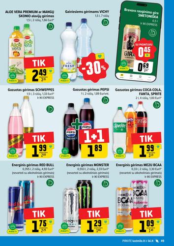 IKI akcijų leidinys Nr. 34 nuo rugpjūčio 17 d.