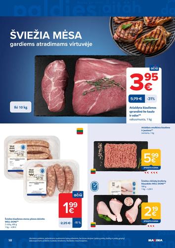 MAXIMA akcijų leidinys Nr. 18 nuo balandžio 28 d.