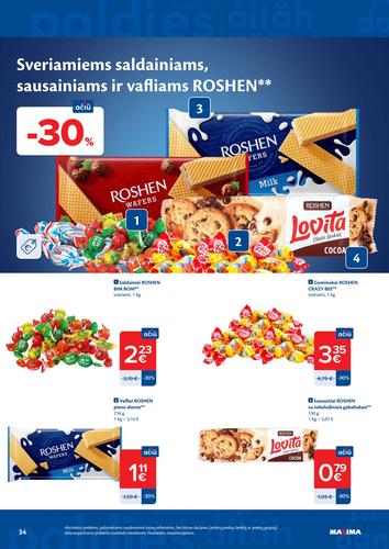 MAXIMA akcijų leidinys Nr. 18 nuo balandžio 28 d.
