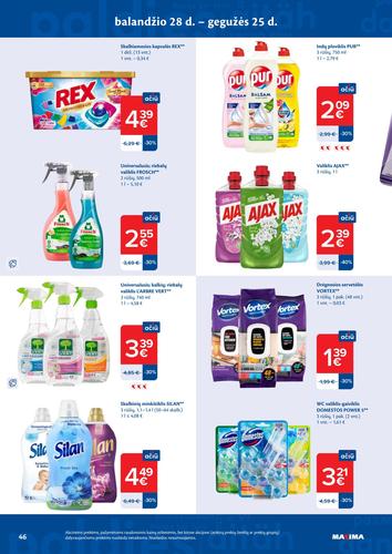 MAXIMA akcijų leidinys Nr. 18 nuo balandžio 28 d.