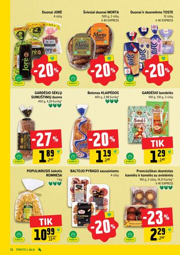 IKI akcijų leidinys Nr. 31 nuo liepos 27 d.