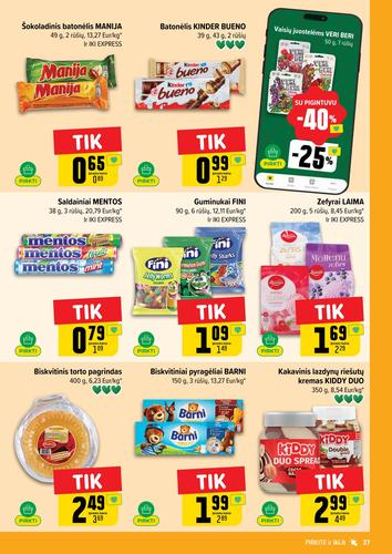 IKI akcijų leidinys Nr. 31 nuo liepos 27 d.