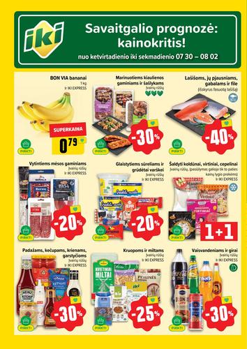 IKI akcijų leidinys Nr. 31 nuo liepos 27 d.