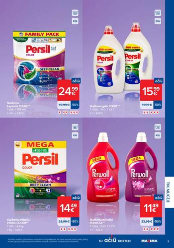 MAXIMA akcijų leidinys "Švaros mugė" nuo kovo 5 d.