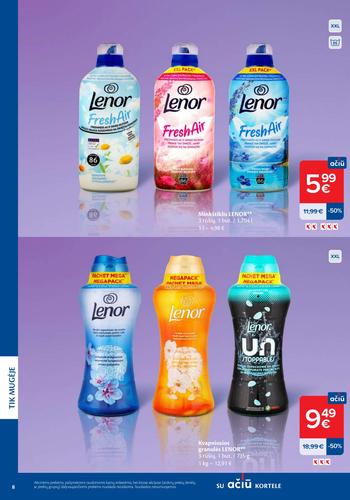 MAXIMA akcijų leidinys "Švaros mugė" nuo kovo 5 d.