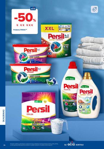 MAXIMA akcijų leidinys "Švaros mugė" nuo kovo 5 d.