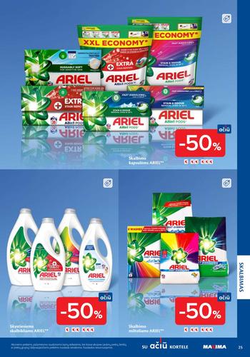 MAXIMA akcijų leidinys "Švaros mugė" nuo kovo 5 d.