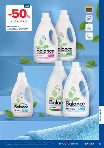 MAXIMA akcijų leidinys "Švaros mugė" nuo kovo 5 d.