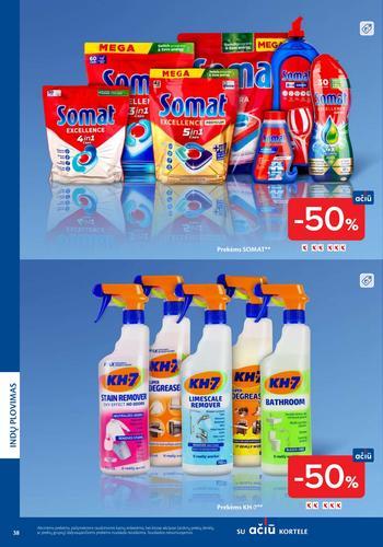 MAXIMA akcijų leidinys "Švaros mugė" nuo kovo 5 d.