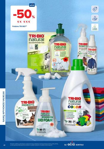 MAXIMA akcijų leidinys "Švaros mugė" nuo kovo 5 d.