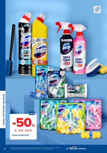 MAXIMA akcijų leidinys "Švaros mugė" nuo kovo 5 d.