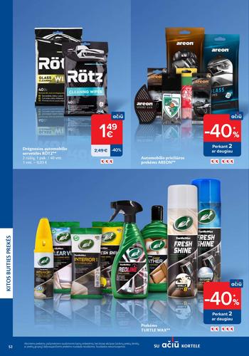 MAXIMA akcijų leidinys "Švaros mugė" nuo kovo 5 d.