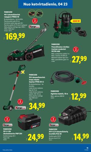 LIDL ne maisto prekių leidinys nuo balandžio 20 d.