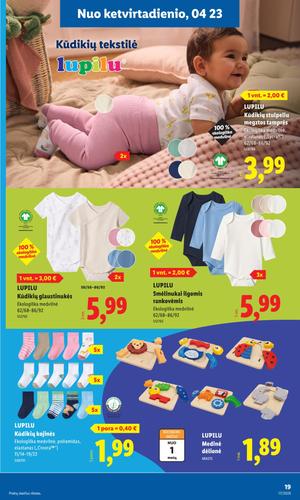 LIDL ne maisto prekių leidinys nuo balandžio 20 d.