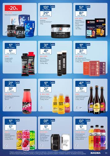 MAXIMA akcijų leidinys Nr. 2 nuo sausio 6 d.