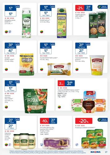 MAXIMA akcijų leidinys Nr. 2 nuo sausio 6 d.