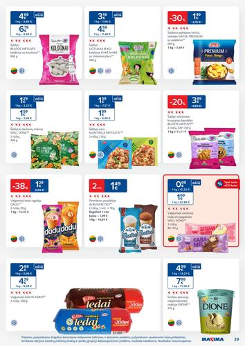 MAXIMA akcijų leidinys Nr. 2 nuo sausio 6 d.