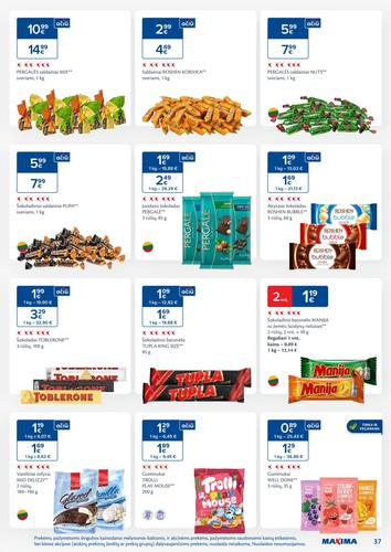 MAXIMA akcijų leidinys Nr. 2 nuo sausio 6 d.