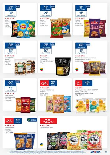 MAXIMA akcijų leidinys Nr. 2 nuo sausio 6 d.