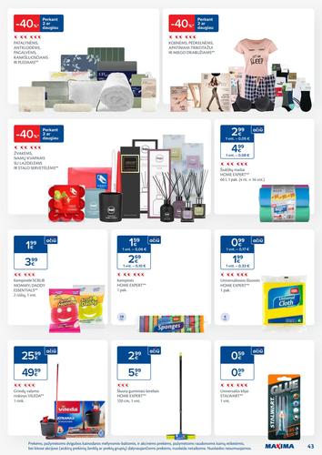 MAXIMA akcijų leidinys Nr. 2 nuo sausio 6 d.