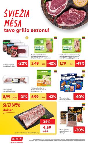 RIMI akcijų leidinys Nr. 33 nuo rugpjūčio 12 d.