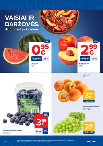 MAXIMA akcijų leidinys Nr. 25 nuo birželio 16 d.