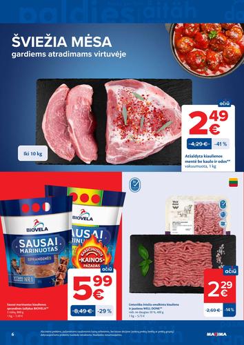 MAXIMA akcijų leidinys Nr. 25 nuo birželio 16 d.