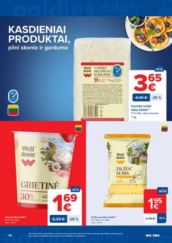 MAXIMA akcijų leidinys Nr. 25 nuo birželio 16 d.