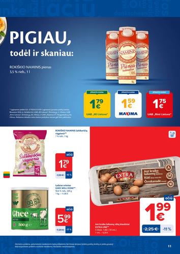 MAXIMA akcijų leidinys Nr. 25 nuo birželio 16 d.