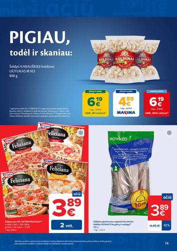MAXIMA akcijų leidinys Nr. 25 nuo birželio 16 d.