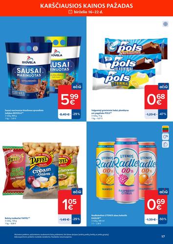 MAXIMA akcijų leidinys Nr. 25 nuo birželio 16 d.