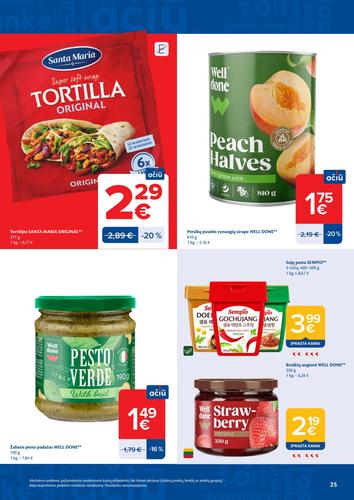 MAXIMA akcijų leidinys Nr. 25 nuo birželio 16 d.