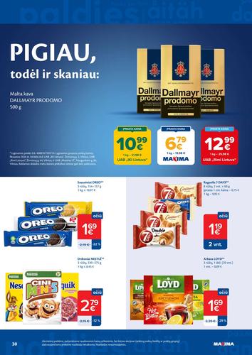 MAXIMA akcijų leidinys Nr. 25 nuo birželio 16 d.